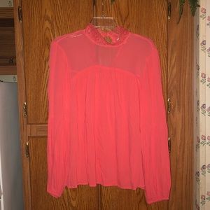 Polyester blouse